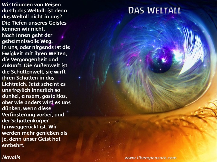 Das Weltall Novalis