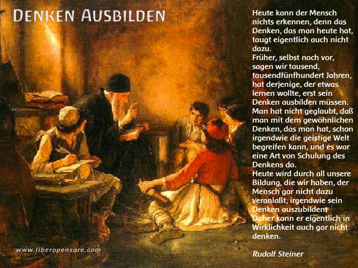 Denken Ausbilden Steiner