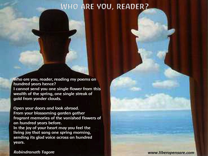 Who are you reader Tagore