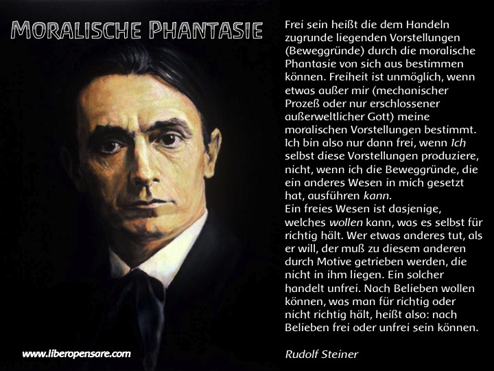 Moralische Phantasie Rudolf Steiner