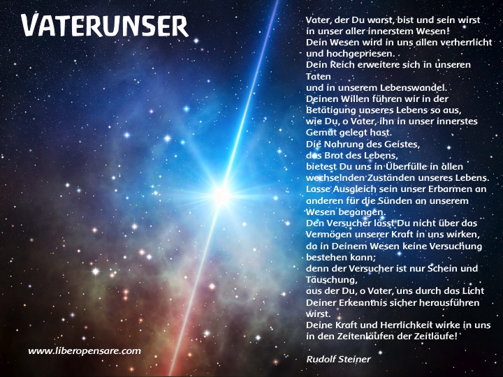 Vaterunser Rudolf Steiner