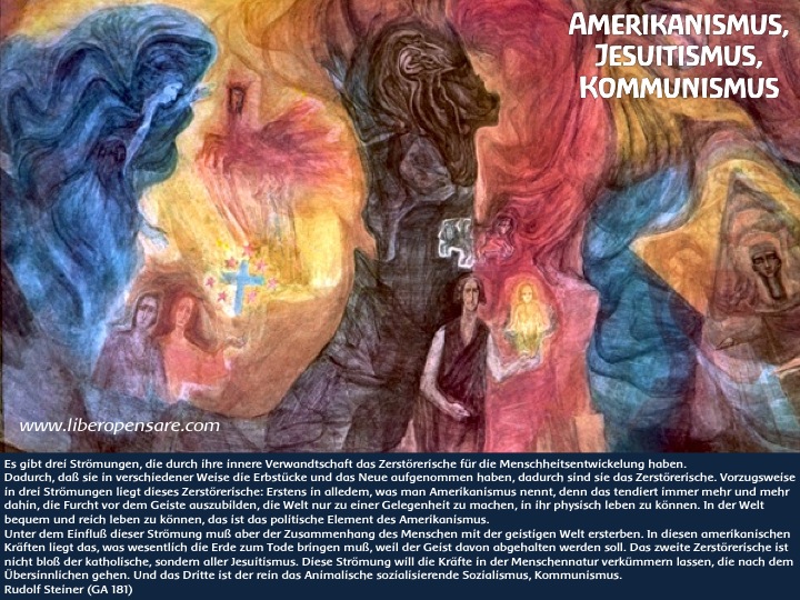 Amerikanismus Jesuitismus Kommunismus Rudolf Steiner