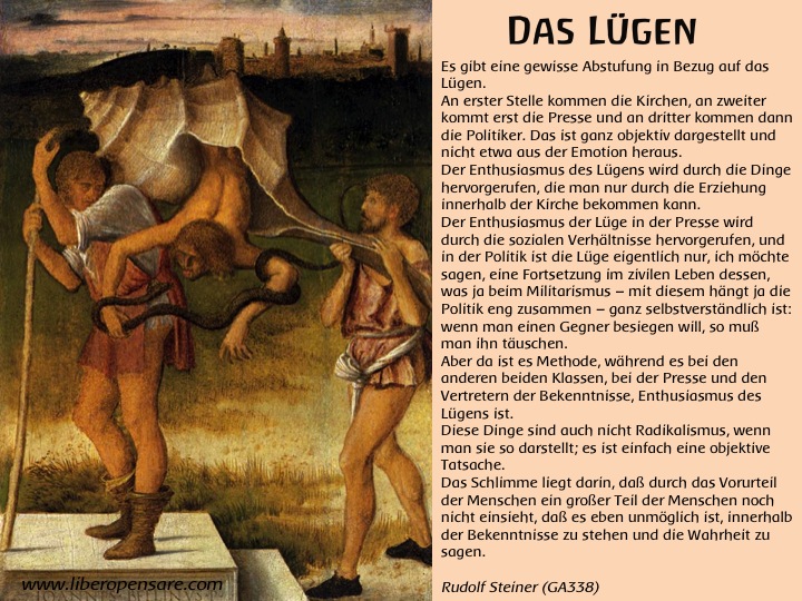 Das Lugen Rudolf Steiner