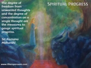 Spiritual Progress Sri Ramana Maharshi