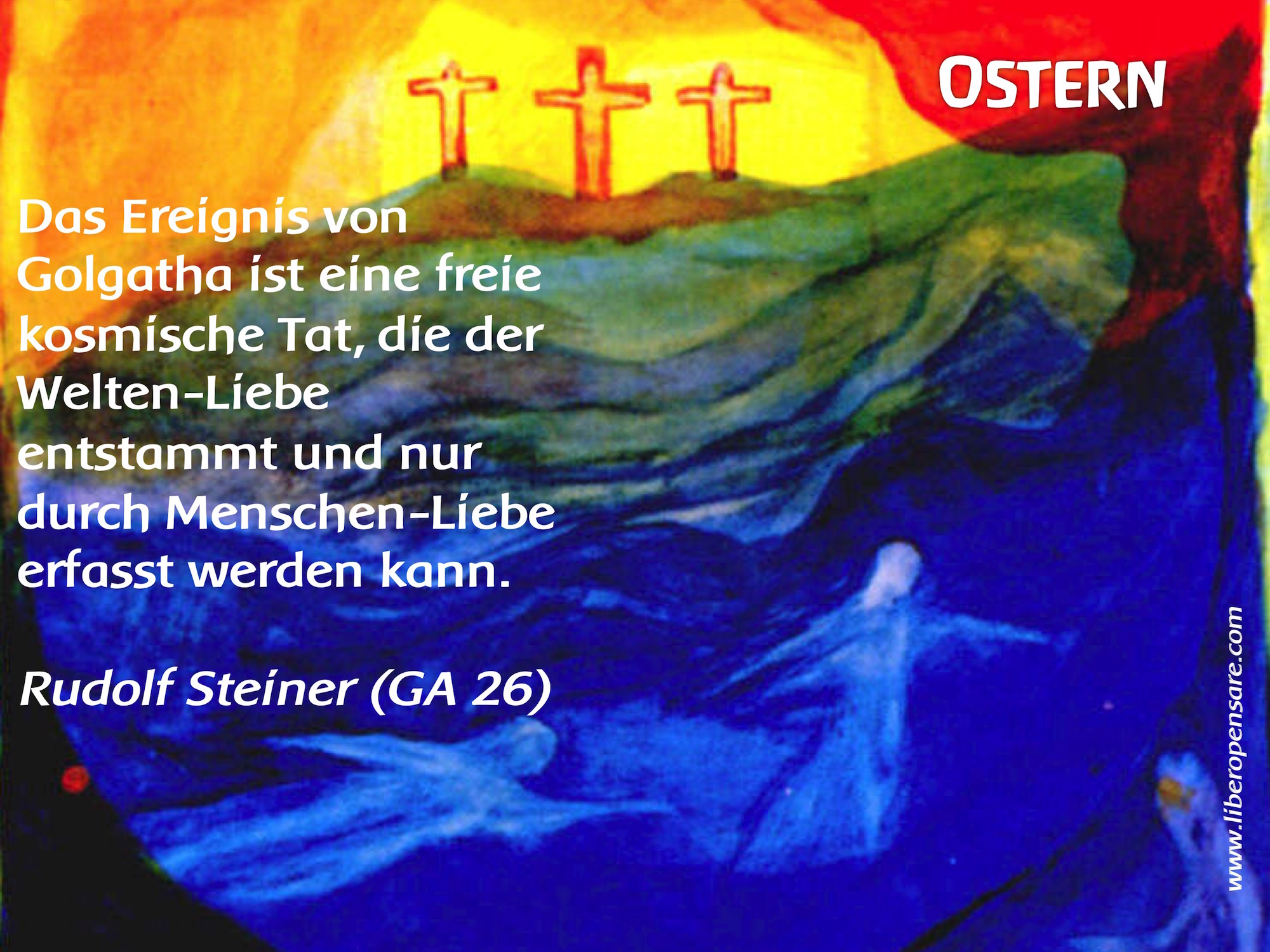 Ostern Rudolf Steiner
