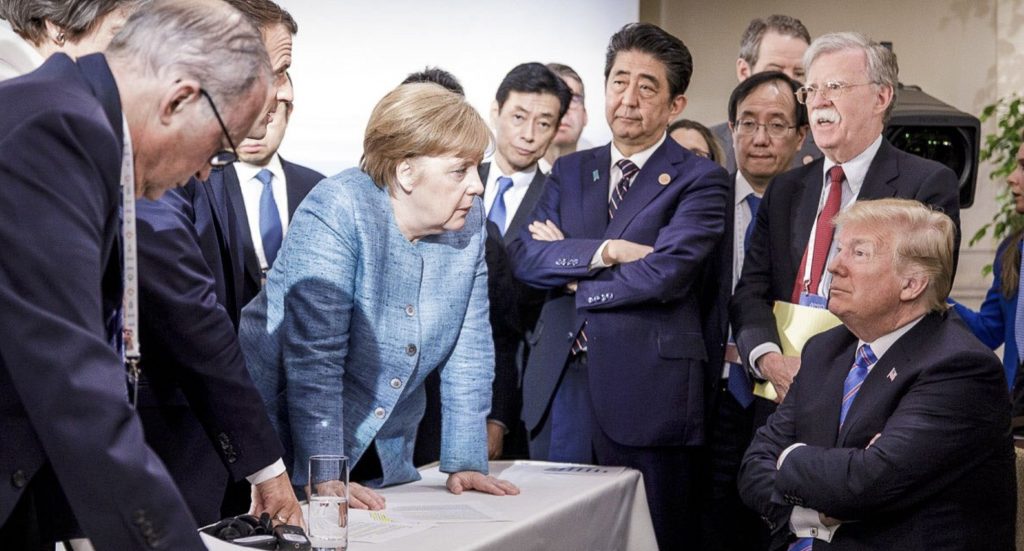 Trump Merkel