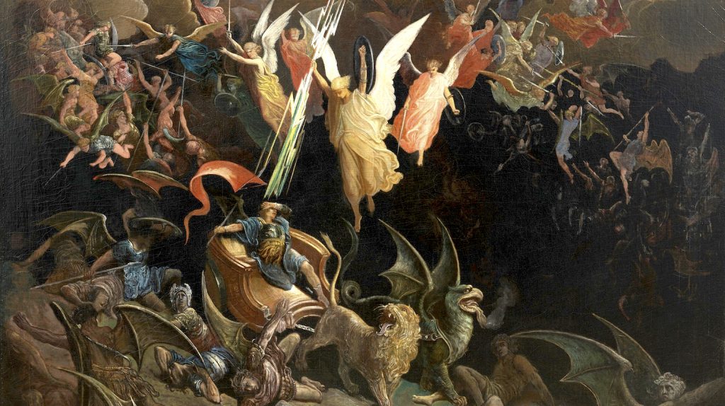 Dore, Gustave The Fall Of The Rebel Angels 1871