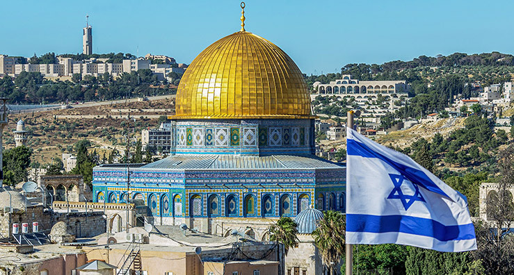 Mousque of Al-aqsa (Dome of the Rock) in Old Town - Jerusalem, Israel
