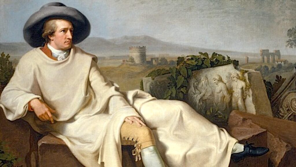 Johann Heinrich Wilhelm Tischbein Goethe In The Roman Campagna Google Art Project 2 1280x720